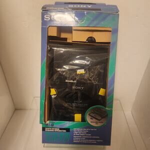 Vintage Sony Cassette Recorder New in damaged box